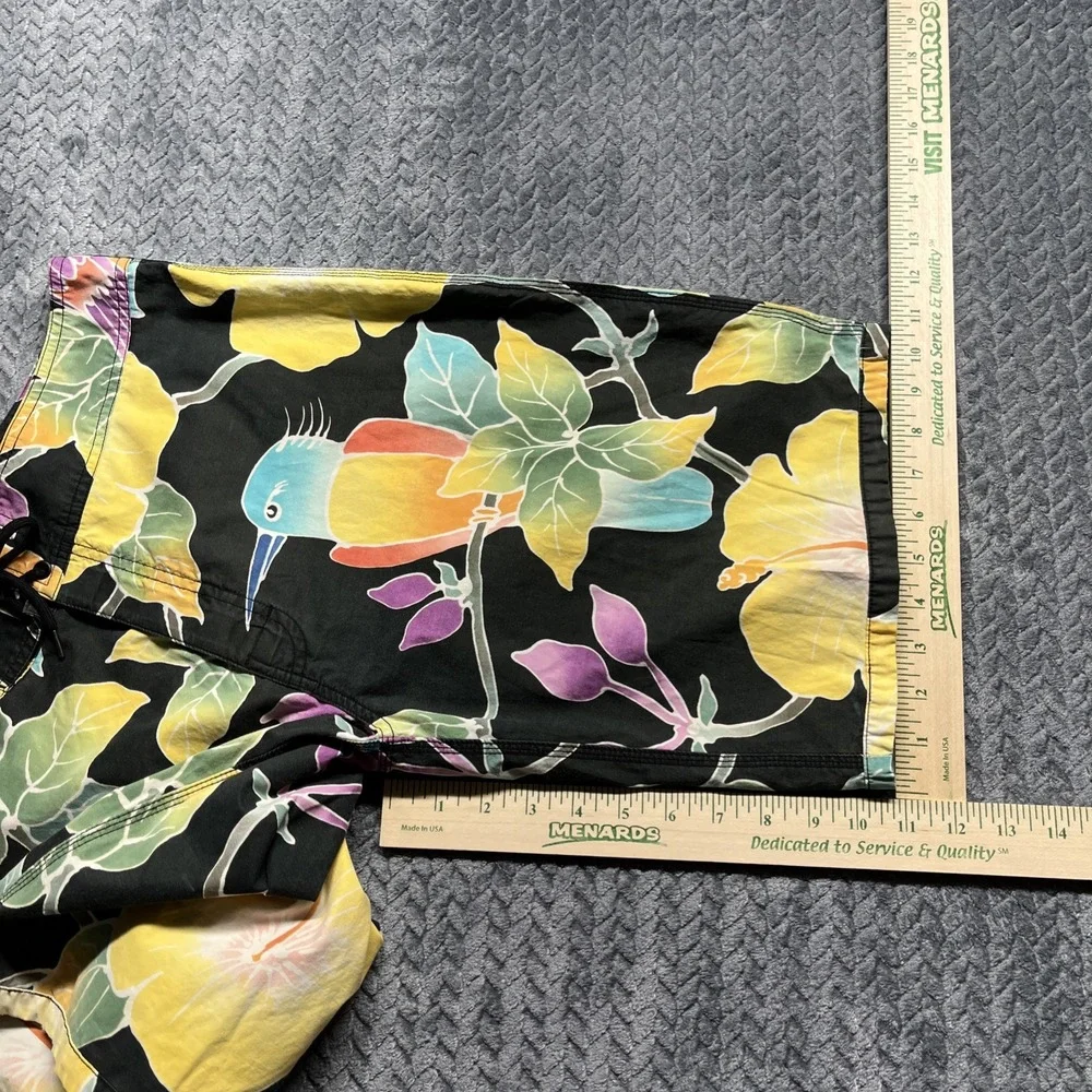 Polo Ralph‎ Lauren Board Shorts Men’s 33 Swim Trunks Tropical Birds